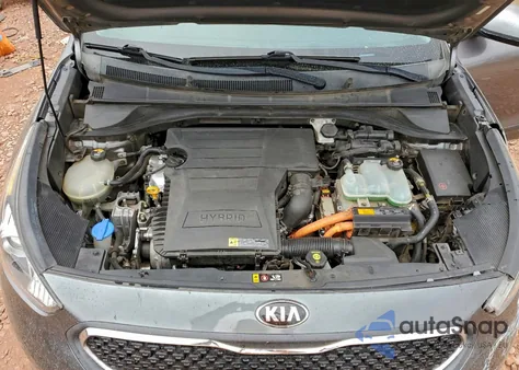 2017 Kia Niro Fe from USA, damaged, VIN KNDCB3LCXH5050112